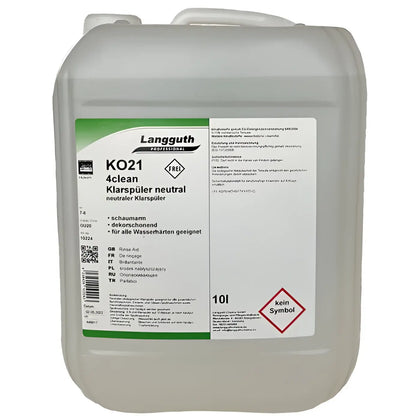4clean KO21 abrillantador neutro 10l