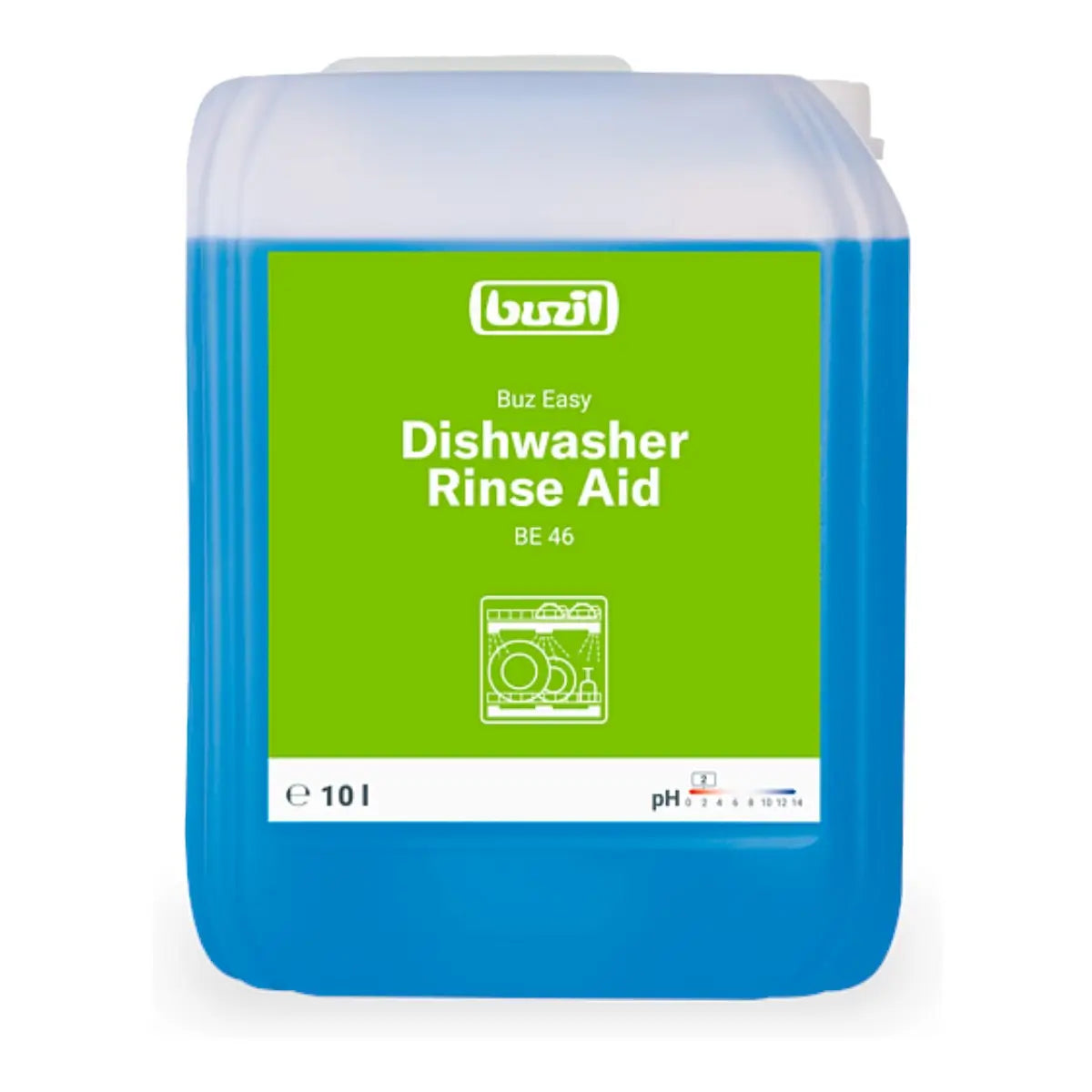 BUZIL Buz Easy Dishwasher Rinse Aid BE46 Klarspüler 10 Liter Kanister