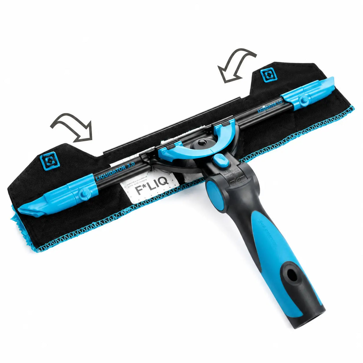 MOERMAN F*LIQ Premium Wischerbezug mit Clips- Anwendungsbild (oben)