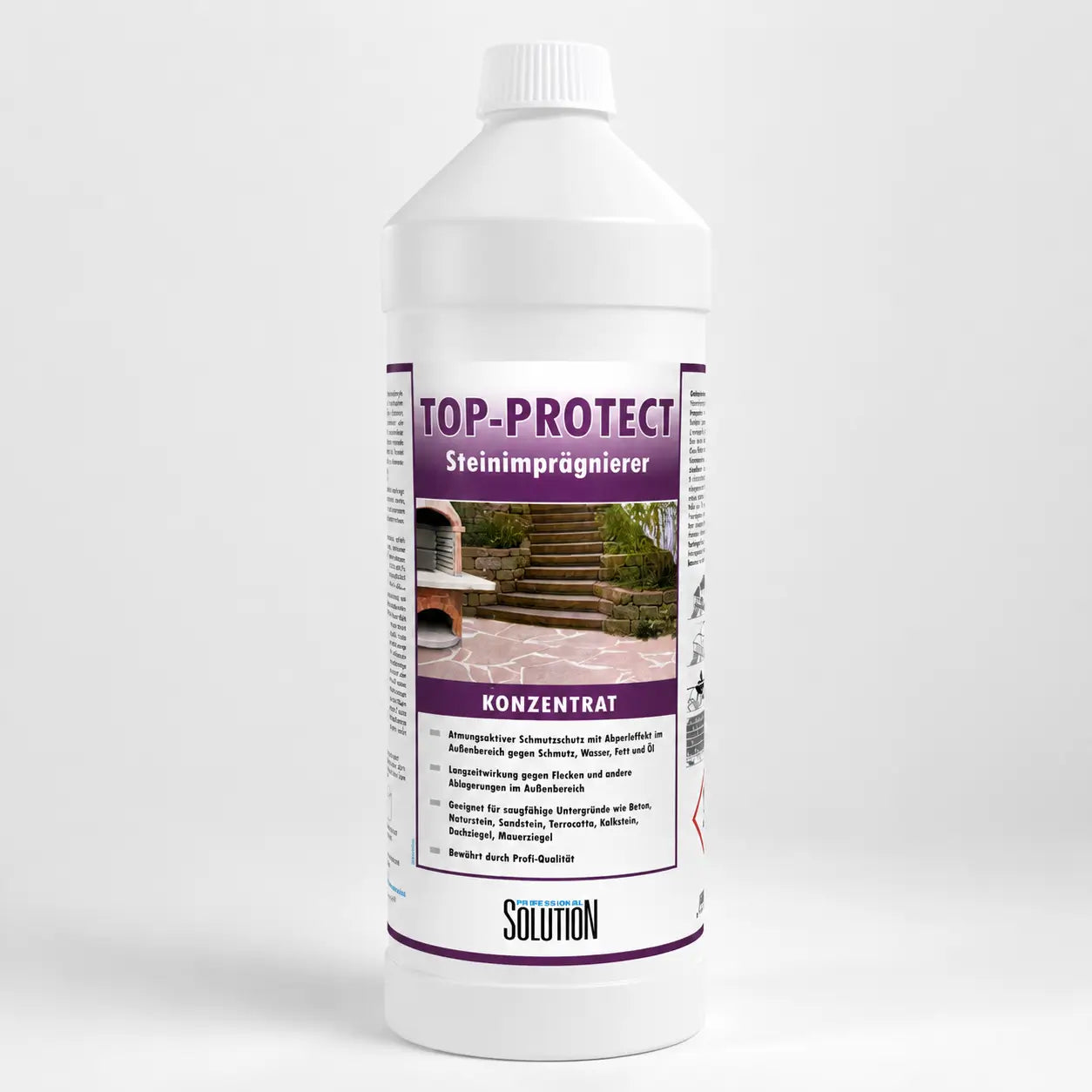 Solution Glöckner TOP-PROTECT Impermeabilizante universal para piedra 1 litro