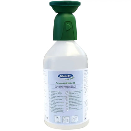 Botella para lavado ocular Actiomedic DIN 15 154-4