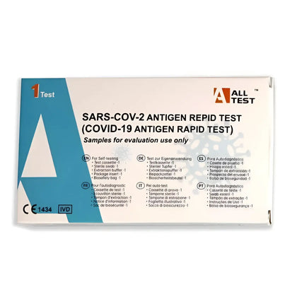 Prueba rápida Alltest para coronavirus listada en Bfarm con CE para uso doméstico 5 unidades