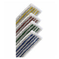 Arcora flachpressmopp hospital hygiene plus 40cm bunte gestreifte mikrofaser mopfkappen mit weißen plüschrändern