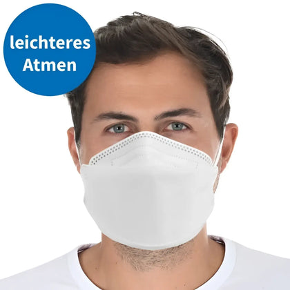 Mascarillas de protección respiratoria FFP2 diseño 3D PP 20 unidades