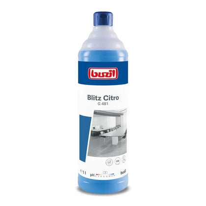 Buzil Blitz Citro G481 Limpiador alcohólico con aroma a cítricos
