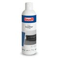 Weiße flasche mit blauem und weißem etikett und rotem buzi logo für buzil buz leather c580 lederreiniger 250 ml