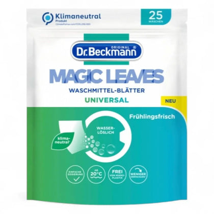 DR. BECKMANN Hojas mágicas detergente universal 25 lavados