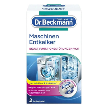 Sobres dosificadores descalcificador para máquinas DR. BECKMANN 2x50g