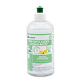 Clear plastic bottle with green cap and label of dreiturm bio-entkalker citrus activ 500ml descaling product