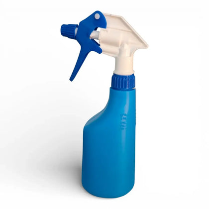 DREITURM Botella pulverizadora con cabezal Vacía azul