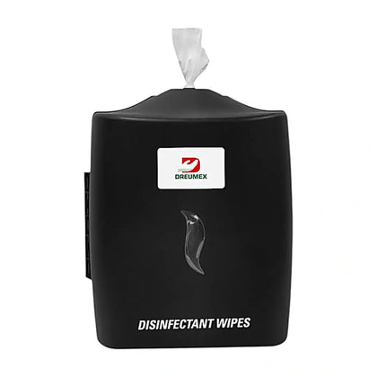 Dispensador de pared DREUMEX de plástico negro