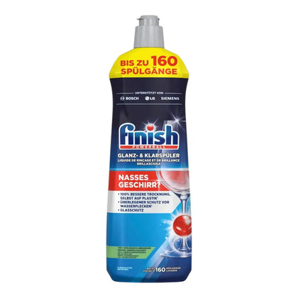FINISH Powerball Abrillantador y enjuague 800ml hasta 160 lavados