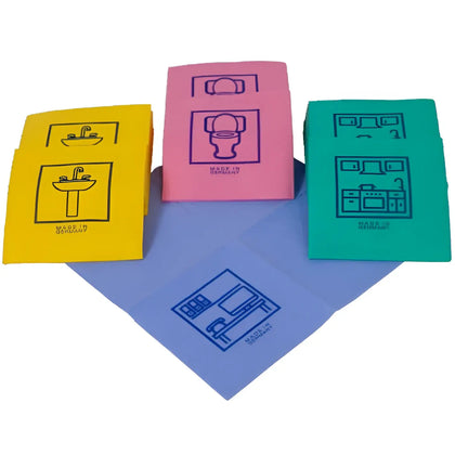 Floorstar Paño de vellón multiusos VAP40 pictograma 10 piezas