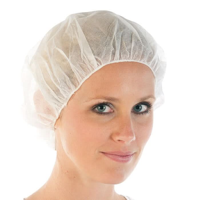 Hygonorm Baretthaube Bettina Light PP-Vlies 60cm 100Stück.