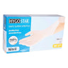 Guantes de nitrilo Hygostar "Safe Super Stretch" blancos 100 unidades – L