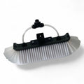 Gardiner Bürste universal medium schwarzer plastikrahmen weiße borsten mit klarem schlauchanschluss für poolreinigung