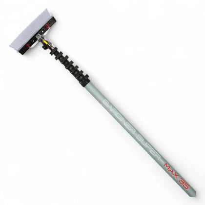 GARDINER SUPER MAX 35 Varilla telescópica profesional de carbono 3K de 10,39 metros