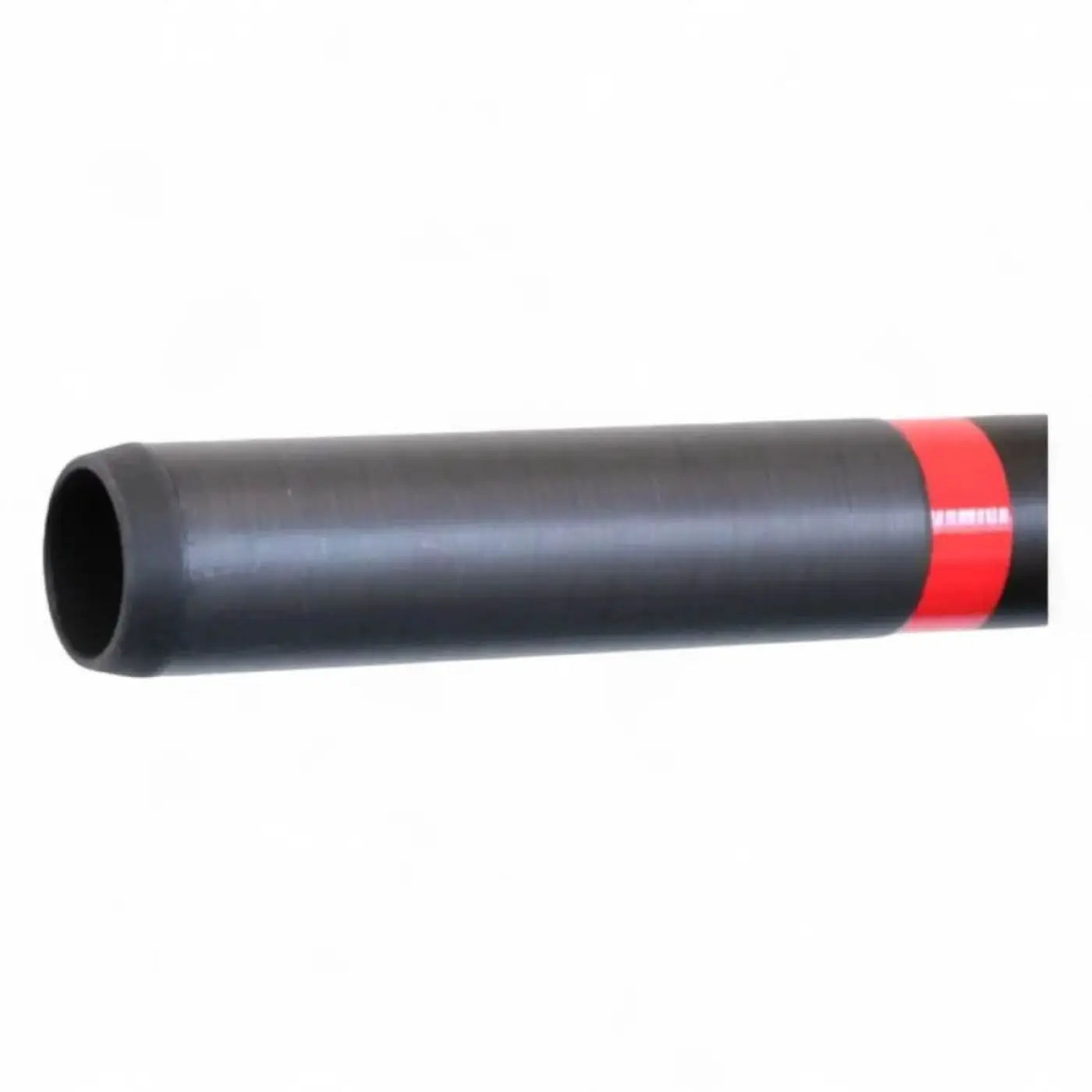 Gardiner xtreme 47 15,67 meter hm carbon profi teleskopstange mit schwarzem zylinderrohr und rotem band am ende