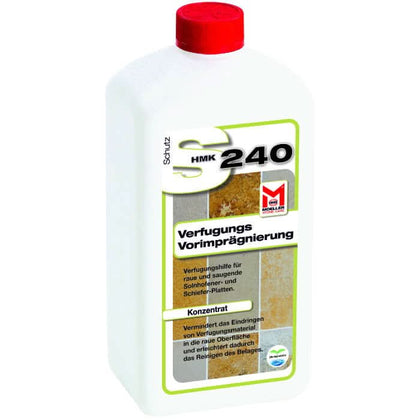 HMK S240 Imprimación de impregnación para juntas 1l Impregnación para piedra