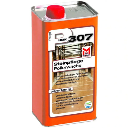 HMK P307 Cera pulidora para cuidado de piedra 1l