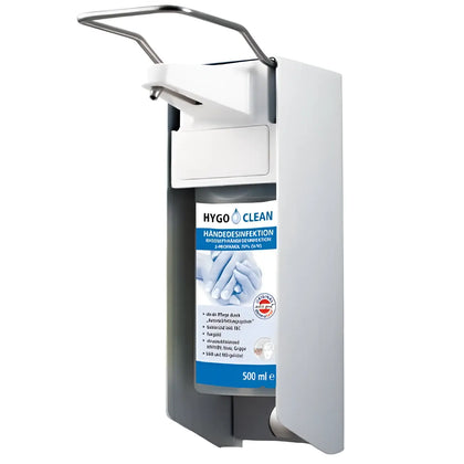 Dispensador Euro HygoClean palanca corta ajustable para botellas de 1l o 0,5l