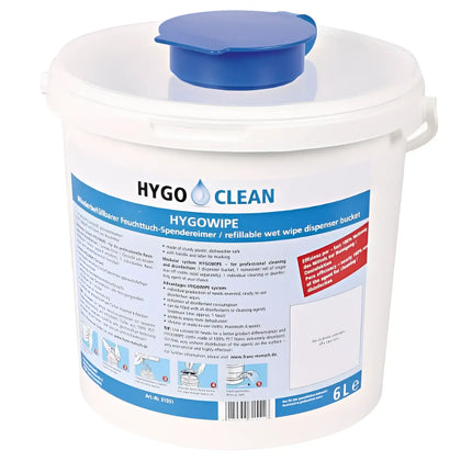 HygoClean Cubo dispensador Hygowipe 6 litros