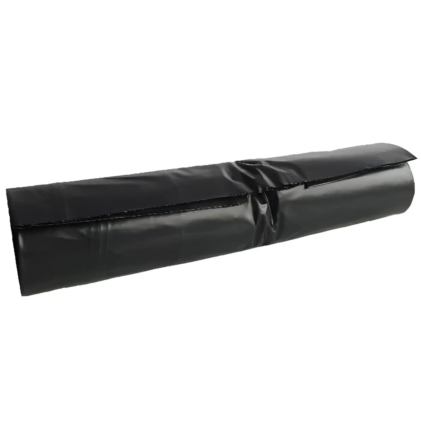 Hygoclean müllsäcke 240l ldpe typ 100 schwarz 10 stück mit schwarzer vinylrolle und sichtbarer naht für robusten einsatz