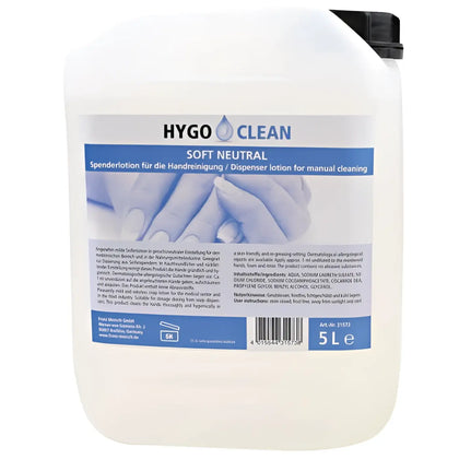 Loción de lavado profesional HygoClean Soft Neutral 5l