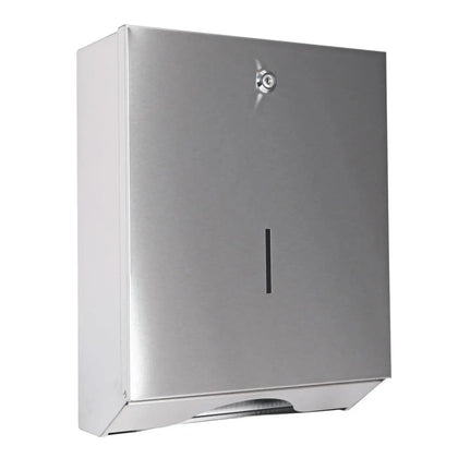 Dispensador de toallas plegables HYGOSTAR de acero inoxidable