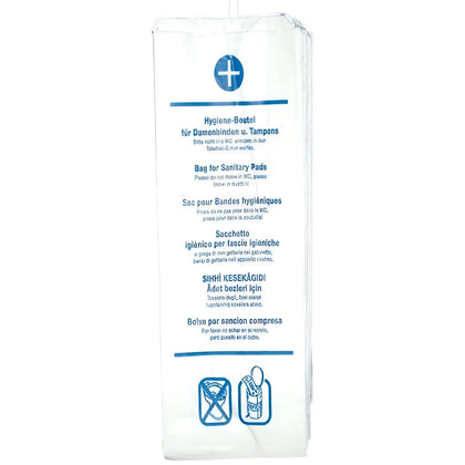 Bolsas higiénicas Hygostar de papel 6 idiomas 125 unidades