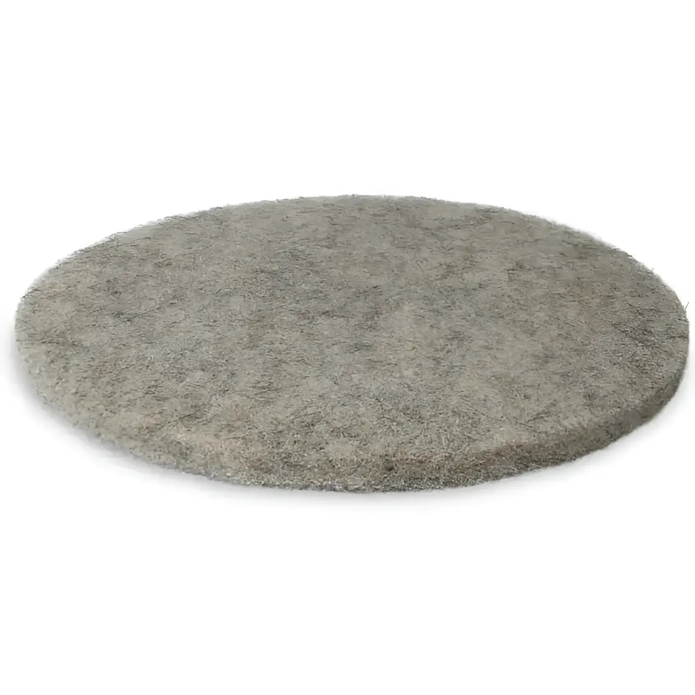 Grauer janex high-speed pad maschinenpad aus filz mit weicher textur und leicht erhöhten kanten