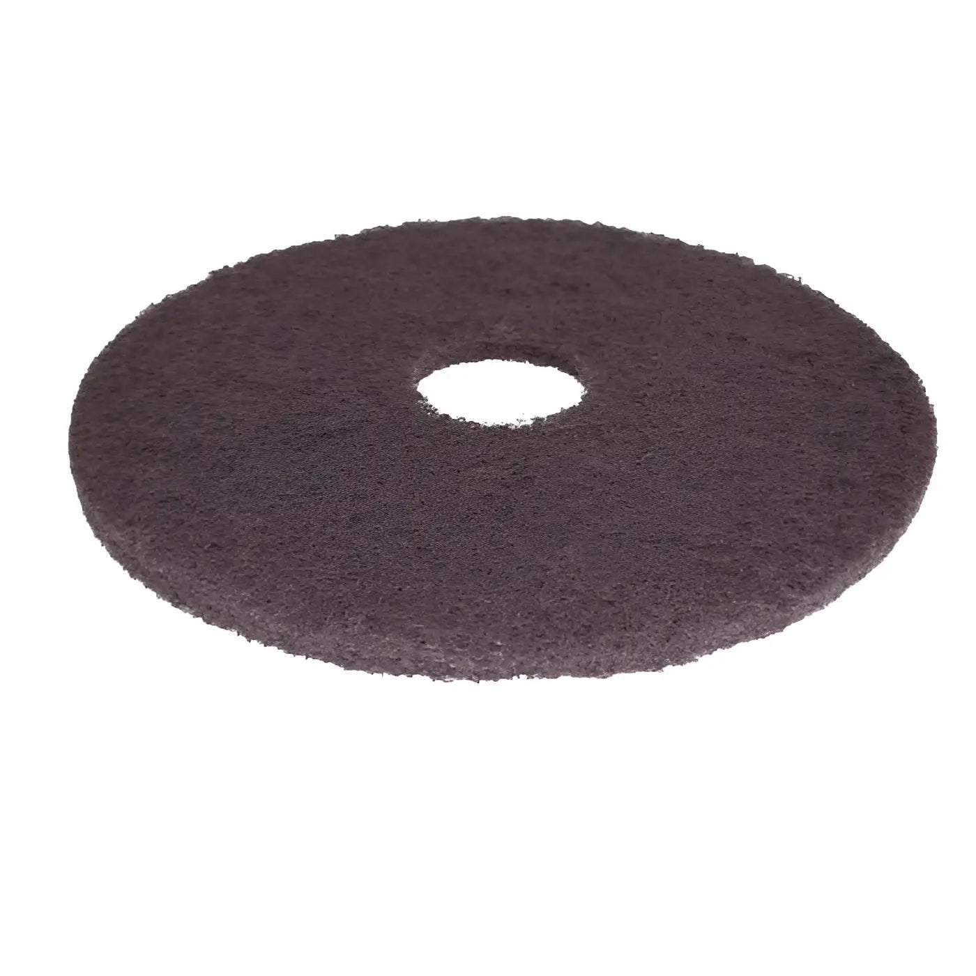 Dunkelbraunes janex super-pad dominator hi-pro rundes bodenreinigungs-pad mit mittlerem loch