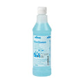 Klein glasqueen glasreiniger 500ml translucent hellblau plastikflasche mit weißem schraubverschluss und etikett