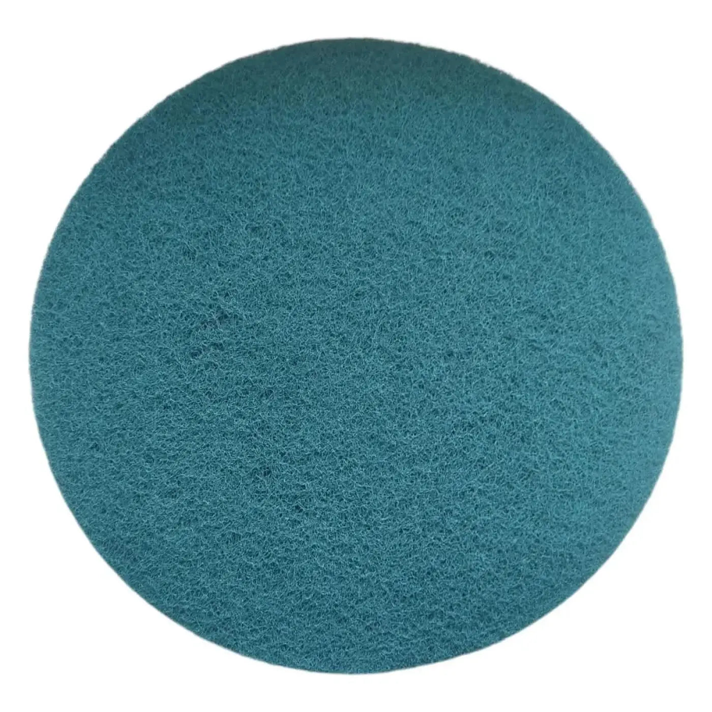 Teal kreisförmiger Kiehl Woodmaster-Pad 16 mit texturierter faseroberfläche für schleifanwendungen