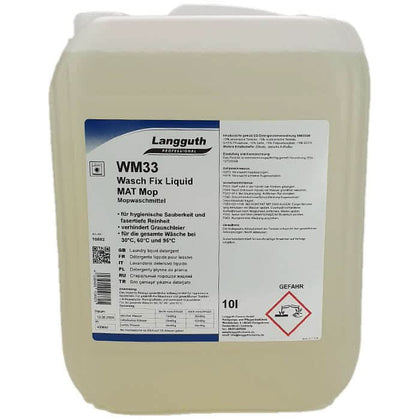 Langguth WM33 Wasch Fix Líquido para Mopa Mat 10l