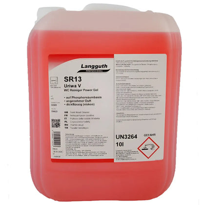 Langguth SR13 Uriwa V Limpiador de WC Power Gel 10l