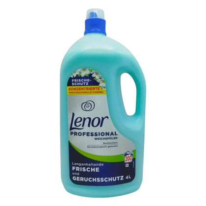 LENOR Professional Suavizante 200 lavados 4L Protección fresca