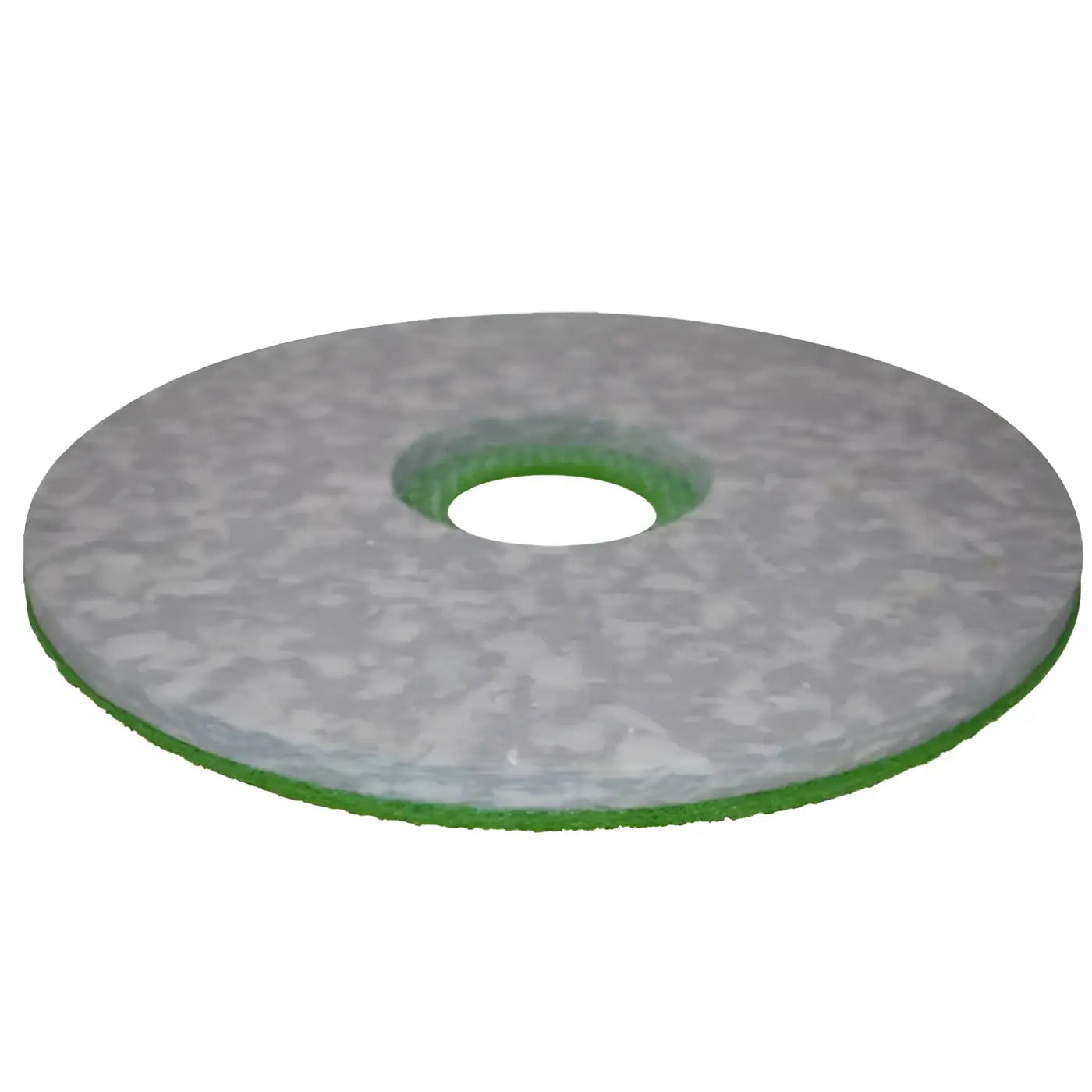 Melamin komb-x reinigungspad grüner und grauer runder bodenpolierpad mit zentralem loch