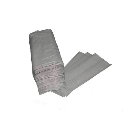 Toallas de papel 1 capa 25x33 cm pliegue en C gris claro 4000 hojas/caja
