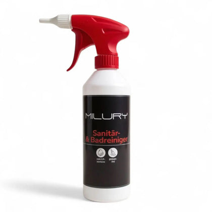 MILURY Limpiador sanitario y de baño botella pulverizadora vacía 500ml