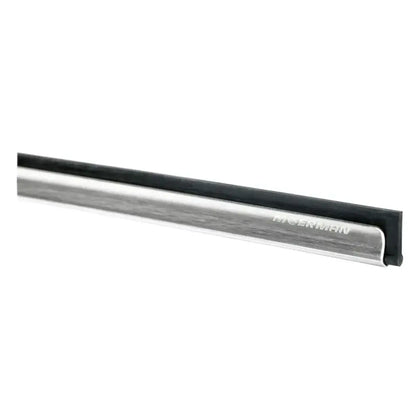 MOERMAN Rail de acero inoxidable con goma Dura-Flex para limpiavidrios