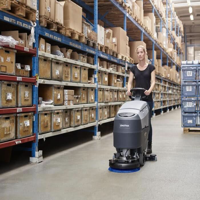 Nilfisk Scheuersaugmaschine SC401 B Kombi.