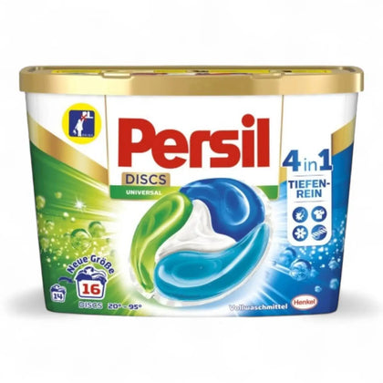 PERSIL Detergente universal 4 en 1 en discos 16 lavados