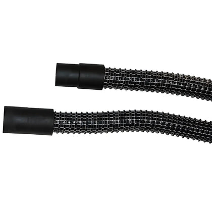 Tubo de succión - color negro con espiral de resorte