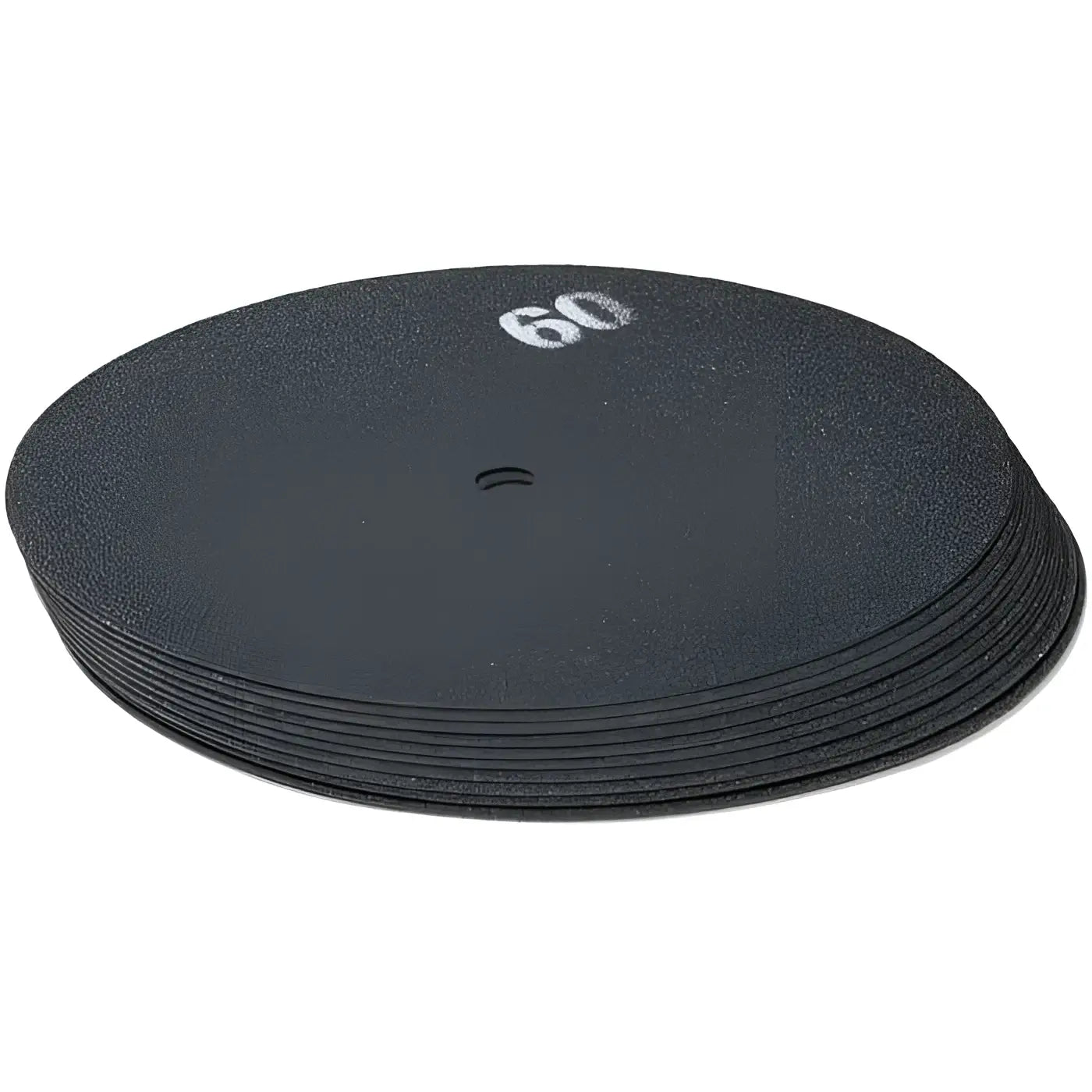 Stapel schwarzer 60-korn schleifgitterscheiben grobschliff 16 zoll für schleifpapier verwenden