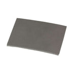 Dunkelgraues rechteckiges lösung glöckner solugloss iv handpad sandpapier mit strukturierter abrasiver oberfläche