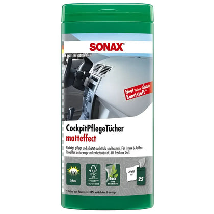 Toallitas para cuidado del salpicadero Sonax efecto mate