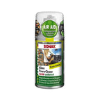 Grüner zitronenduft sonax klima powercleaner luftreiniger spray in silber-grünem aerosoldose 100ml