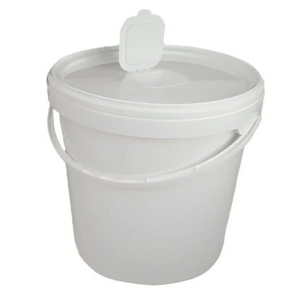 Cubo dispensador para toallitas desinfectantes y de limpieza