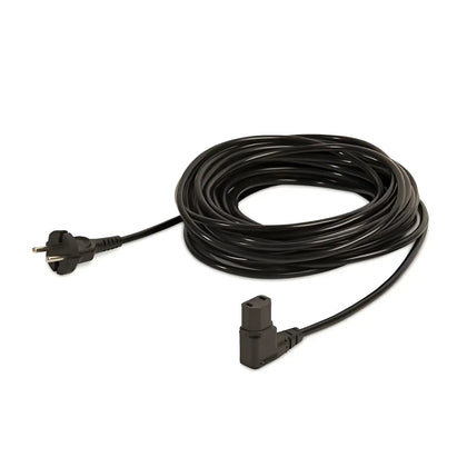 Cable de alimentación con conector de ángulo recto 15m